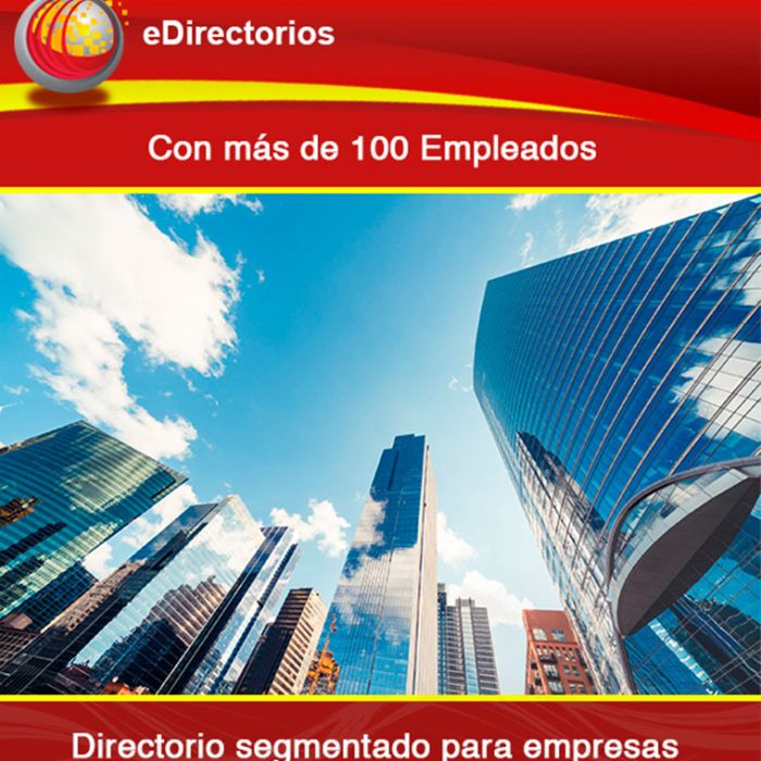 Con mas de 100 empleados
