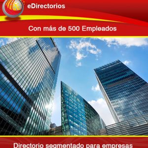 Con mas de 500 empleados