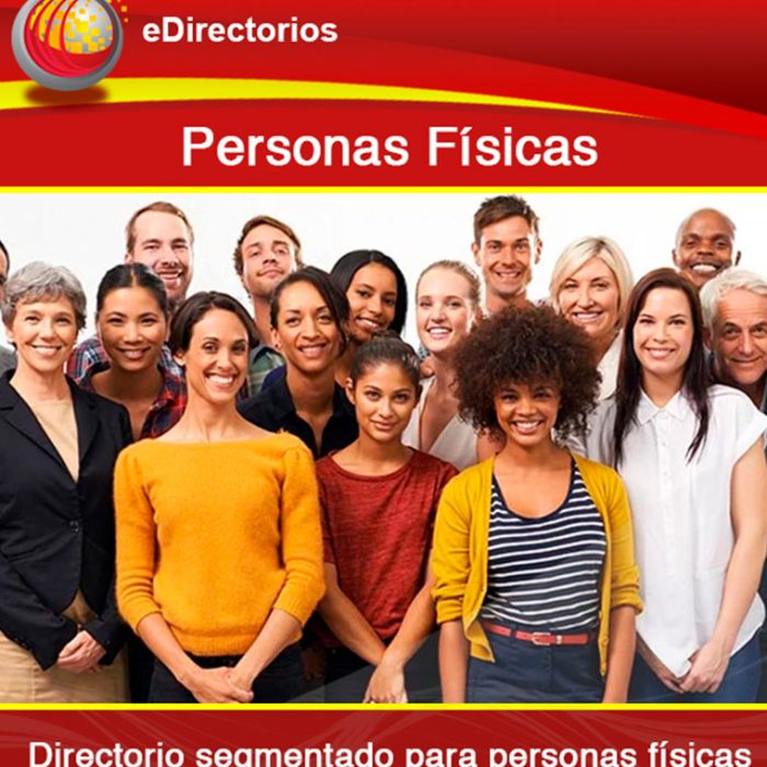 Venta Directorios Personas Fisicas