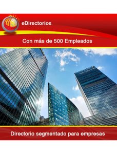 Empresas con mÃ¡s de 500 empleados en los estados de Puebla, Tlaxcala y Veracruz